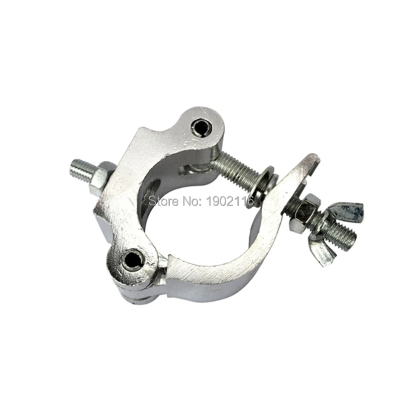 

10pcs/lot Big Type Stage Light Hook Stage Light Clamps Truss Fastener For 35-52mm Pipe Clamp Load 100-400KG Mounting Heavy Light
