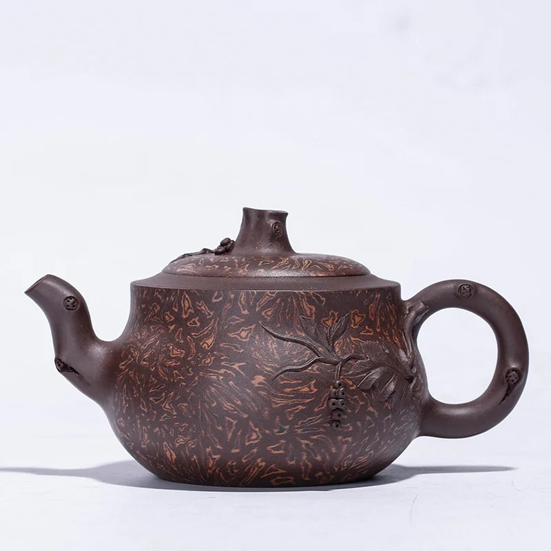 Yixing фиолетовый песочный заварочный чайник сырой рудник фиолетовая грязь на