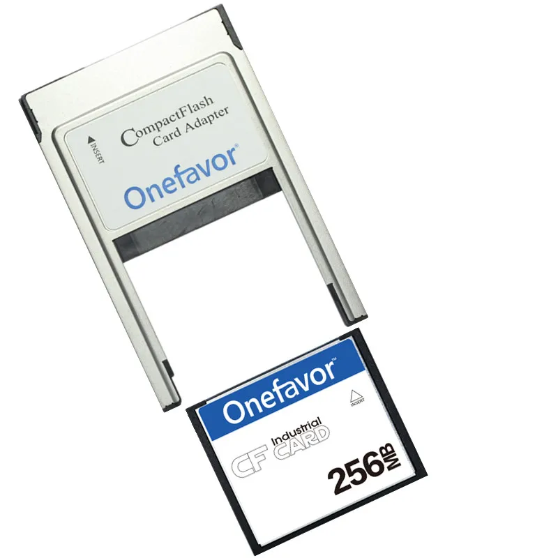 10pcs/lot 32MB 64MB 128MB 256MB 512MB Compact Flash Card Industrial CF card With PCMCIA adapter Type II & Type I for CNC machine