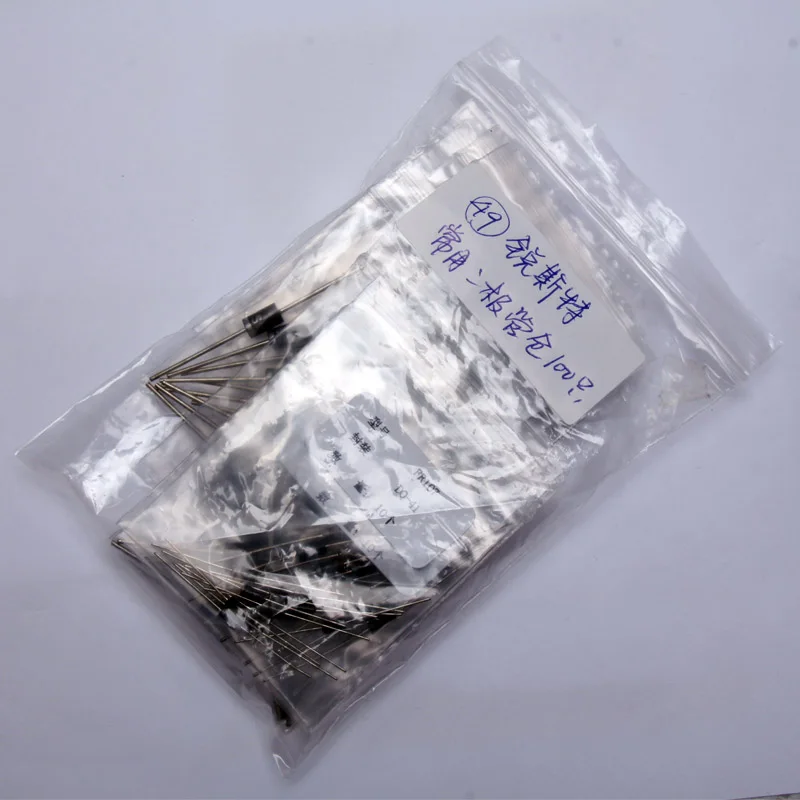 Glyduino 100 шт./лот широко используемый 1n414 8/1n400 7/FR107/5819/5408/5822 диод Ассорти Комплект для