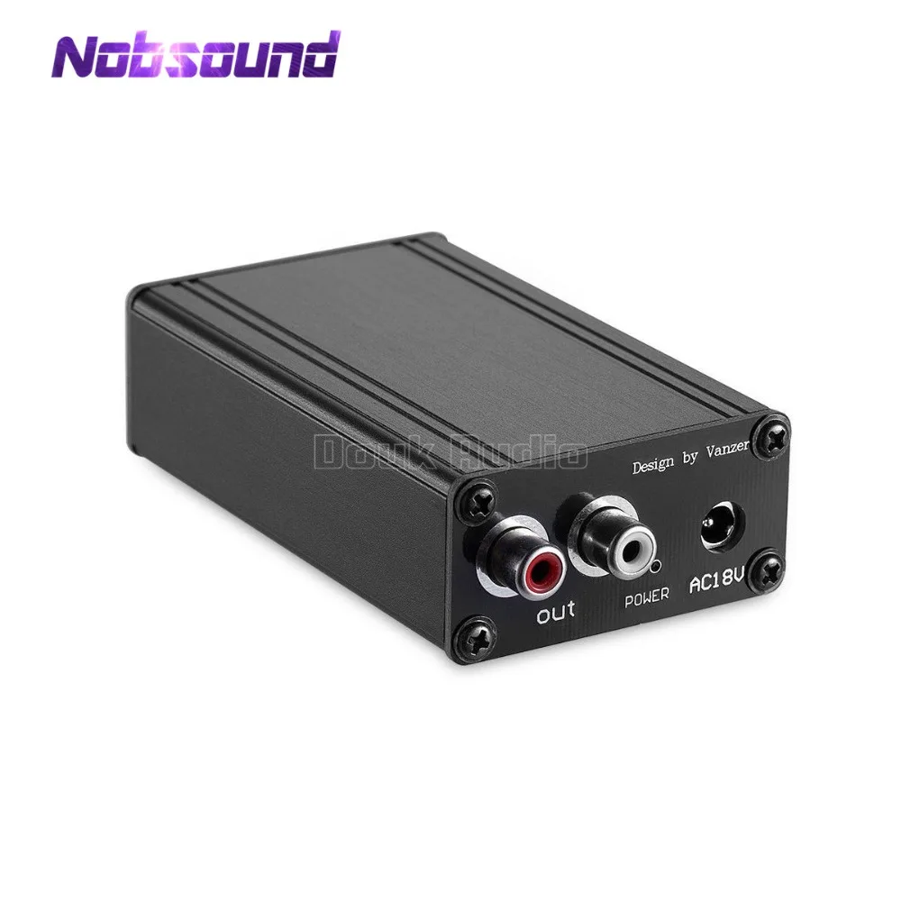 Nobsound Mini LP виниловый фонограф MM RIAA поворотный преобразователь односторонний
