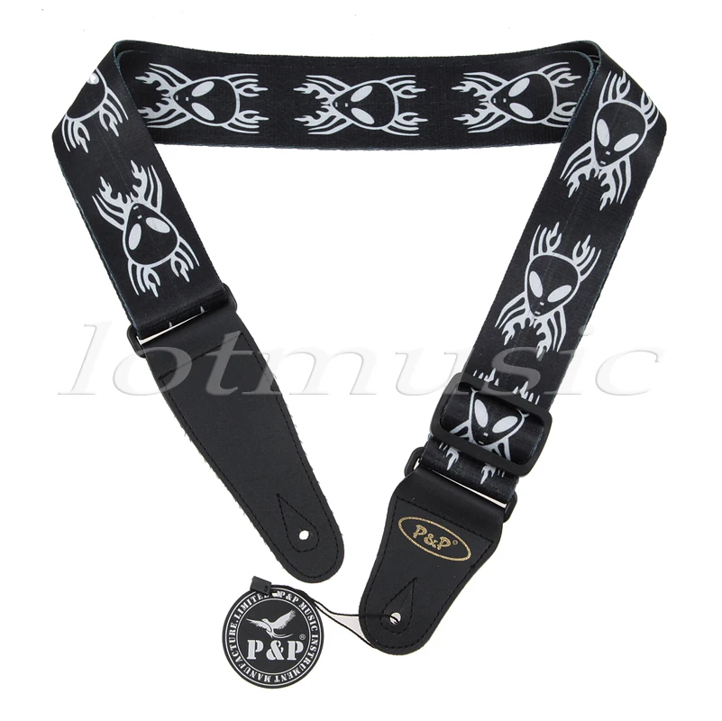 5 шт. регулируемый ремень черный мягкий кожаный толстый для электроакустической