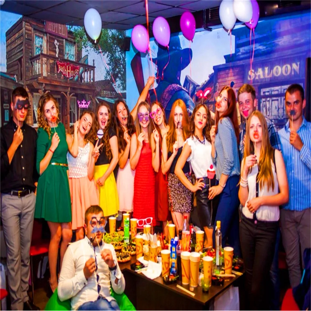 34 шт./компл. Фотофон фото стенд реквизит для свадьбы День рождения фотостудия