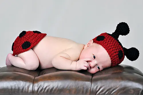 Вязание крючком детской одежды New baby фотосессии забавный новорожденный улитка