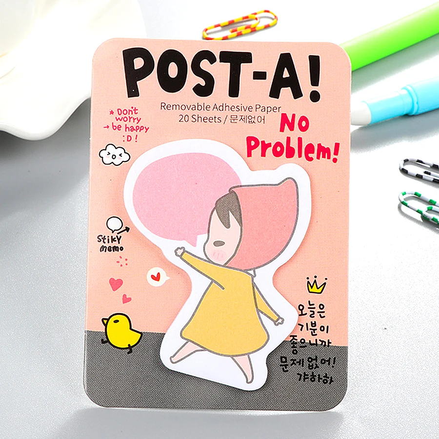 5 штука милое нижнее белье для девочек милые бумаги заметок на клейкой основе и