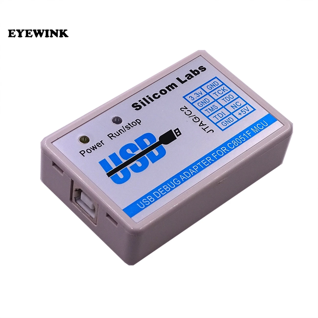 C8051F Эмулятор/загрузка/программист JTAG/C2 U-EC6/U-EC5/EC3 USB отладочный адаптер Adapt 3,3 V-5 V C8051F00 C8051F3