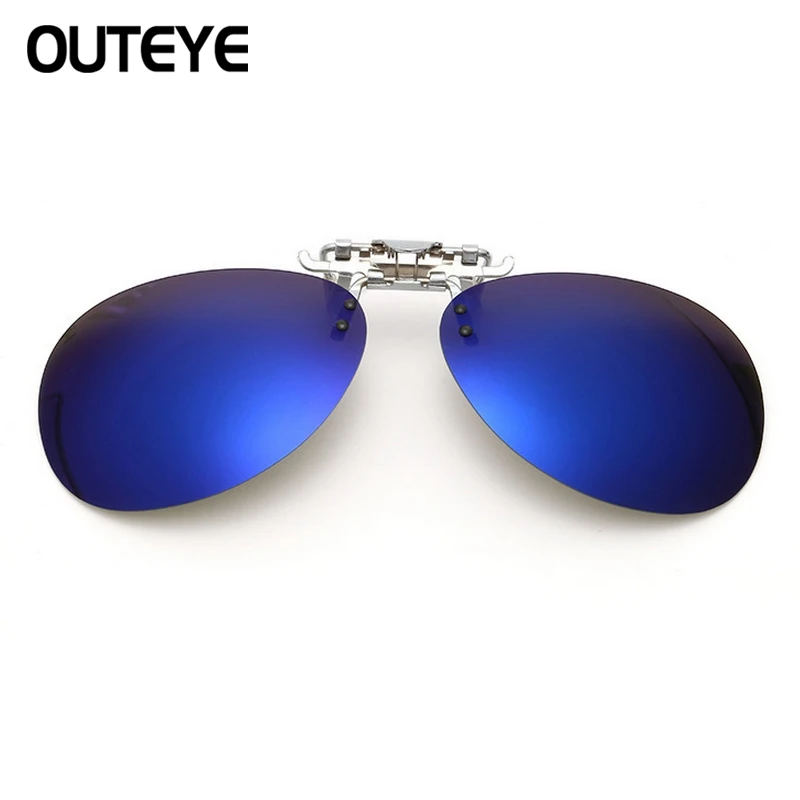 OUTEYE очки зеркальные поляризационные солнцезащитные мужские линзы ночного