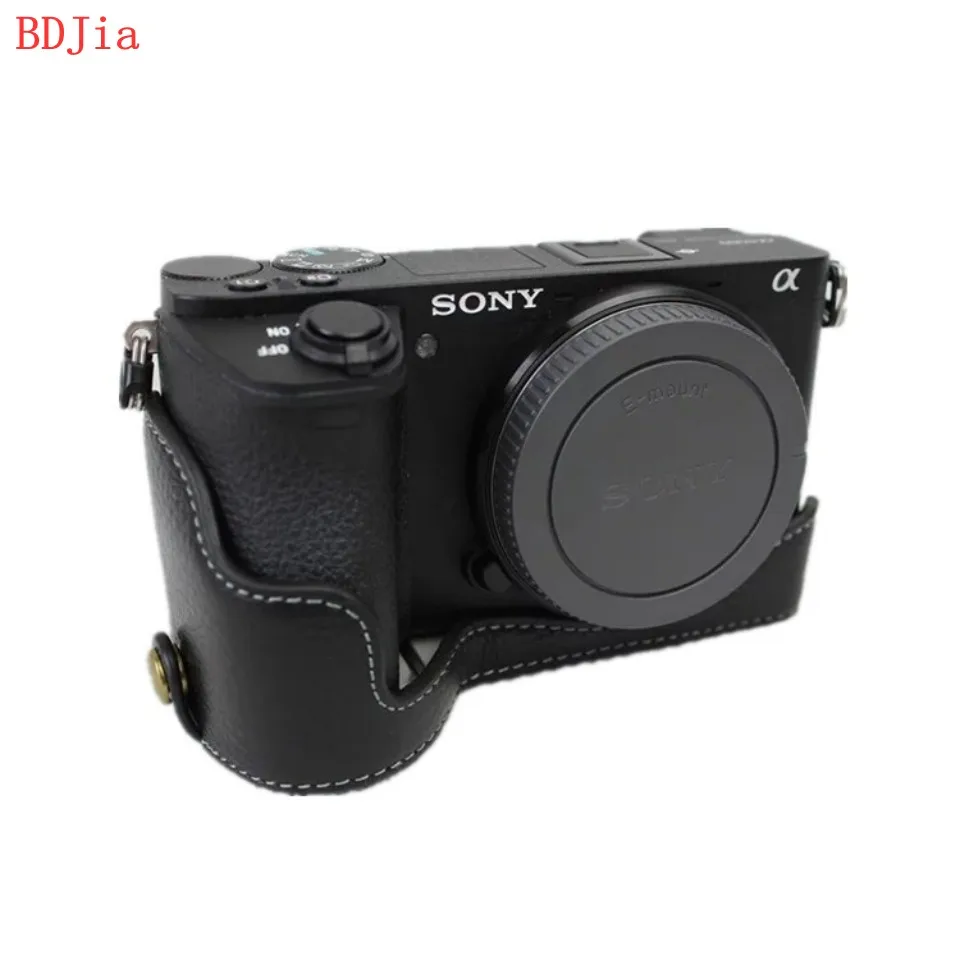 Корпус для половины камеры из натуральной воловьей кожи основа Sony ILCE-6500 A6500 с