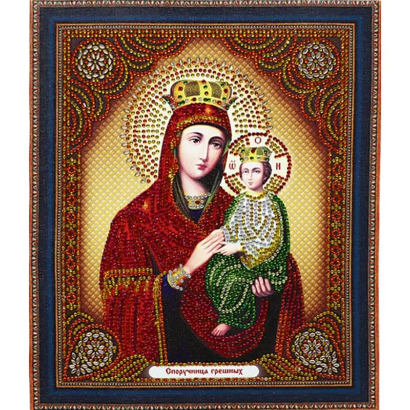 Домашний декор алмазная картина особой формы 5D частичная дрель наборы крестиков