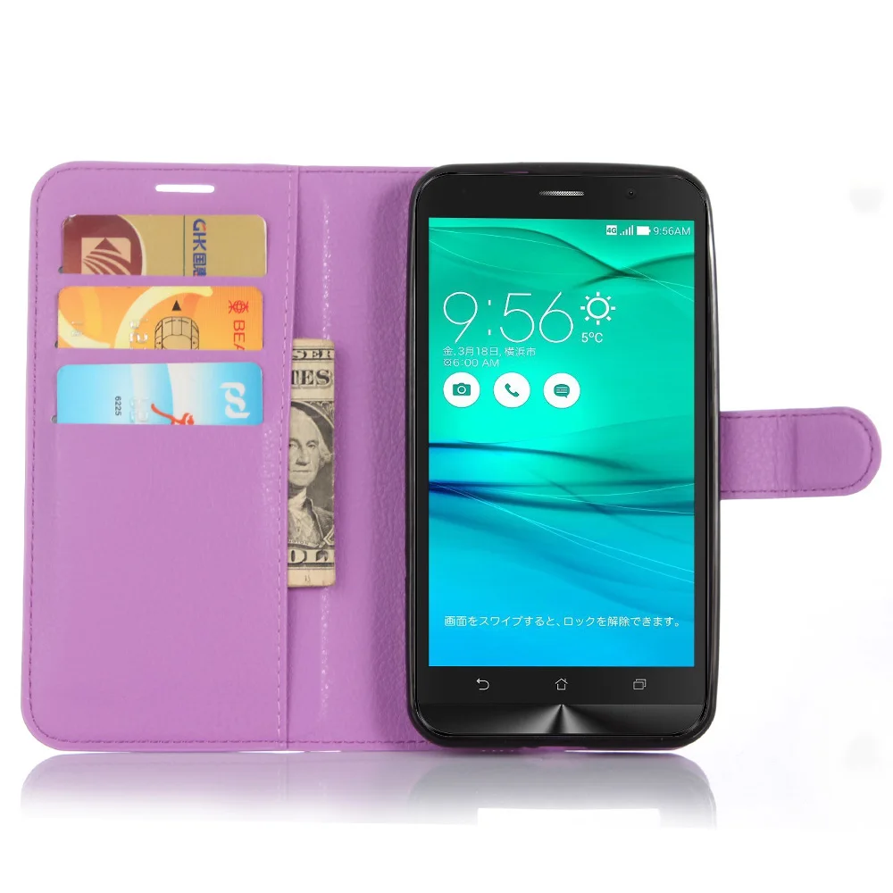 Чехол для телефона для ASUS ZenFone Go ZB500KL ZB552K откидная Обложка на заднюю панель из искусственной кожи чехол для ASUS ZenFone Go ZB551KL Coque Fundas чехол