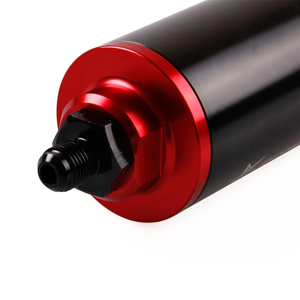 Ryanstar - New Design Racing Ready Inline Aluminum Fuel Filters AN6/AN8/AN10 oil filter Adapter Fittings with 60 Micron Element |
