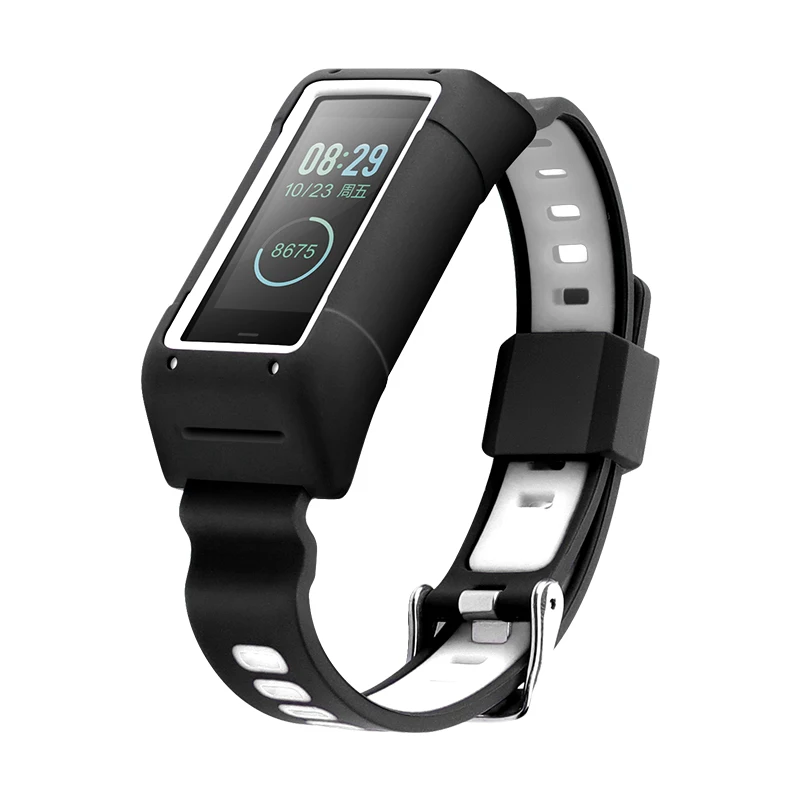 1 Силиконовый ремешок Для Amazfit Cor 2 Band A1712 браслет браслет регулируемый размер Запасной браслет Амазфит Бэнд 2 аксессуары - Цвет: 1