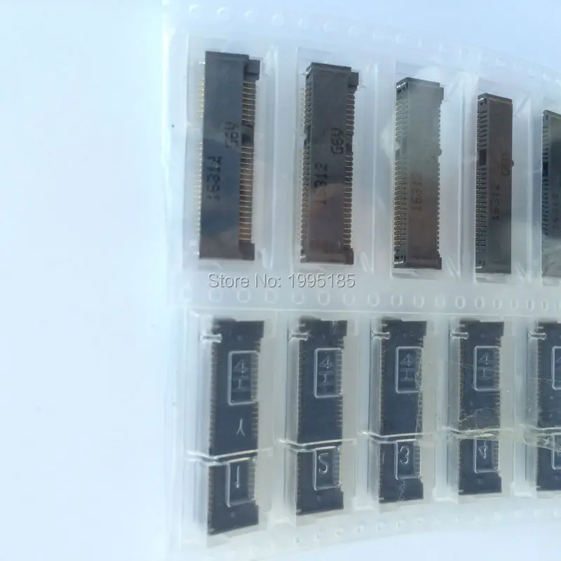 10 шт./лот высота 4 мм MINI PCIE MINIPCIE оригинальный msata разъем 52P|decking connector| |