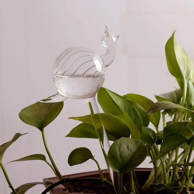 Ручная выдувная птица Лебедь Улитка жук в форме стекла самополив Глобус
