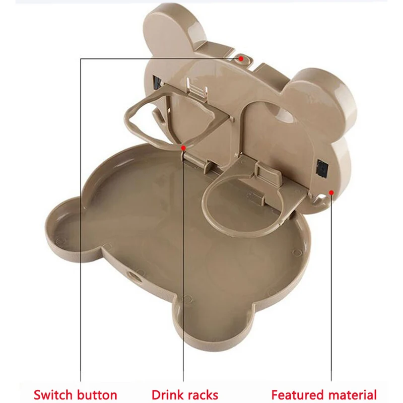 Новый автомобильный стол на заднее сиденье подставка для воды и еды поднос