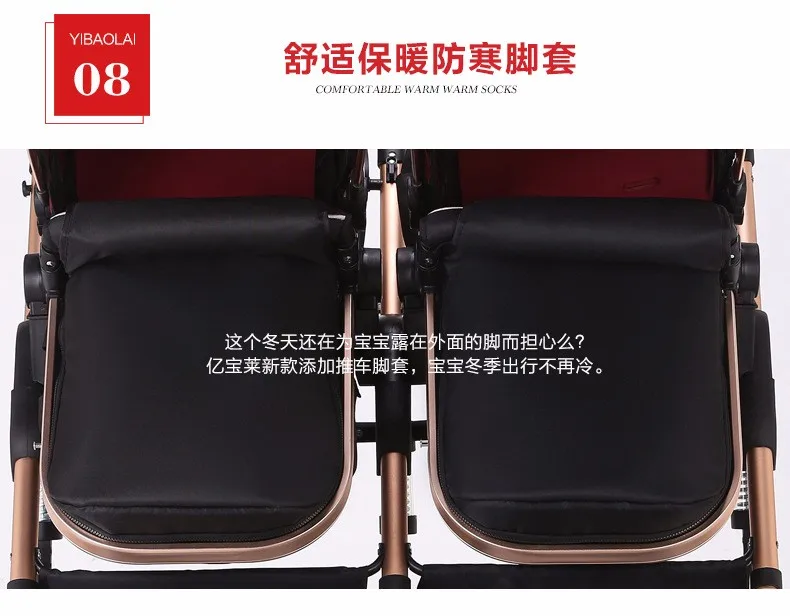 Bugaboo donkey дизайнерская корзина для мамы, двусторонняя двойная детская коляска для сна, складная детская коляска