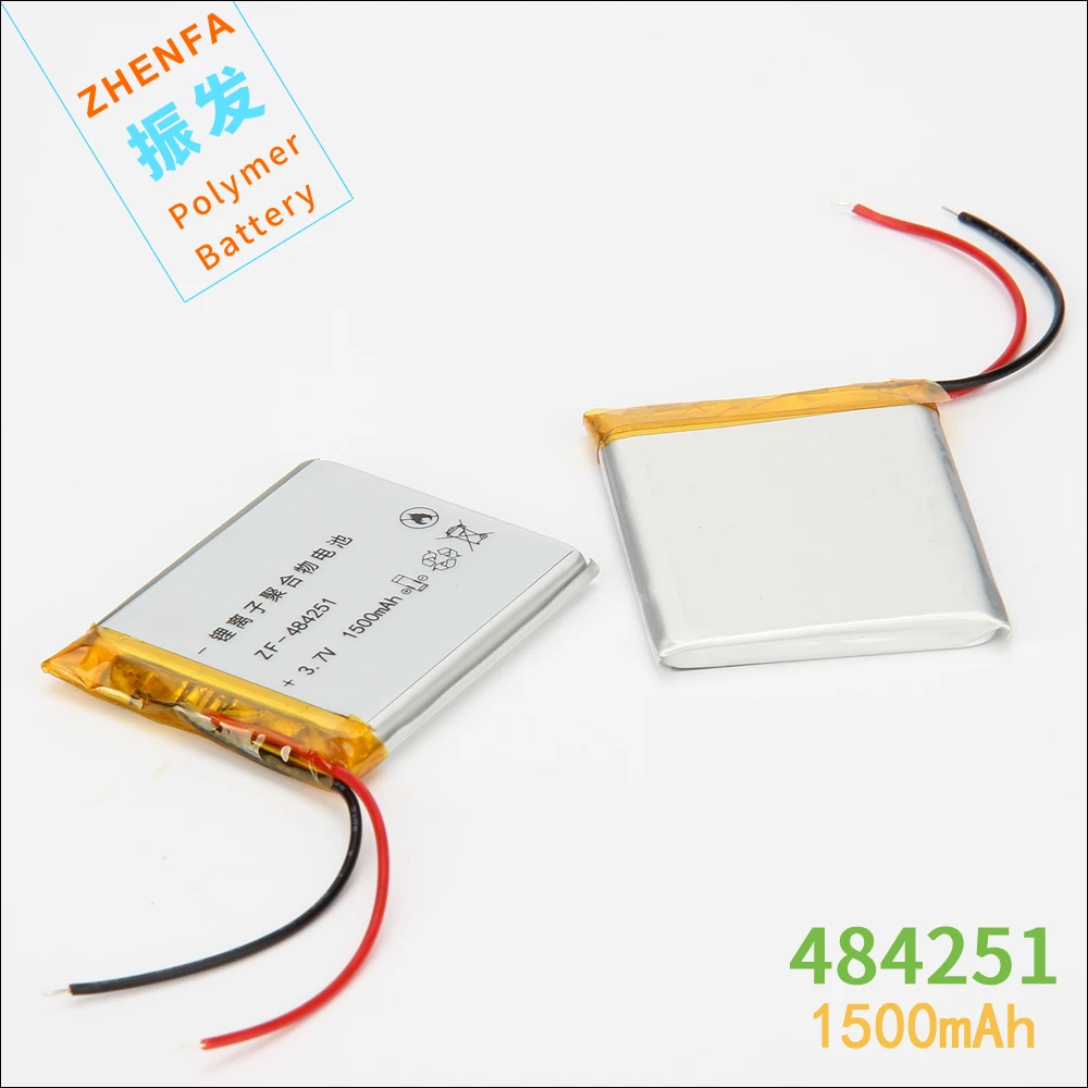 3 7 V 1500mAh 484251 литий полимерный аккумулятор C430 GPS навигатор рекордер MP3 MP4 маленькие