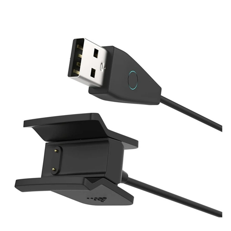 Ollivan Высокое качество usb кабель для зарядки для Fitbit Alta HR Смарт часы зарядное устройство провод замена зарядное устройство шнур с кнопкой сброса