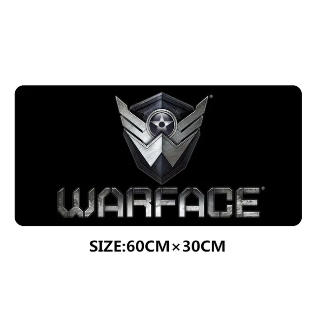 FFFAS 60x30 см XL большой офисный коврик для мыши Warface Игры Геймер игровая игровые коврики и чехлы коврик вычислить аксессуары ноутбука накладка на стол - Цвет: Model G