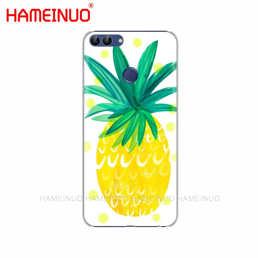 HAMEINUO Летний чехол для сотового телефона с принтом фруктов и надписью I love huawei Honor 7C