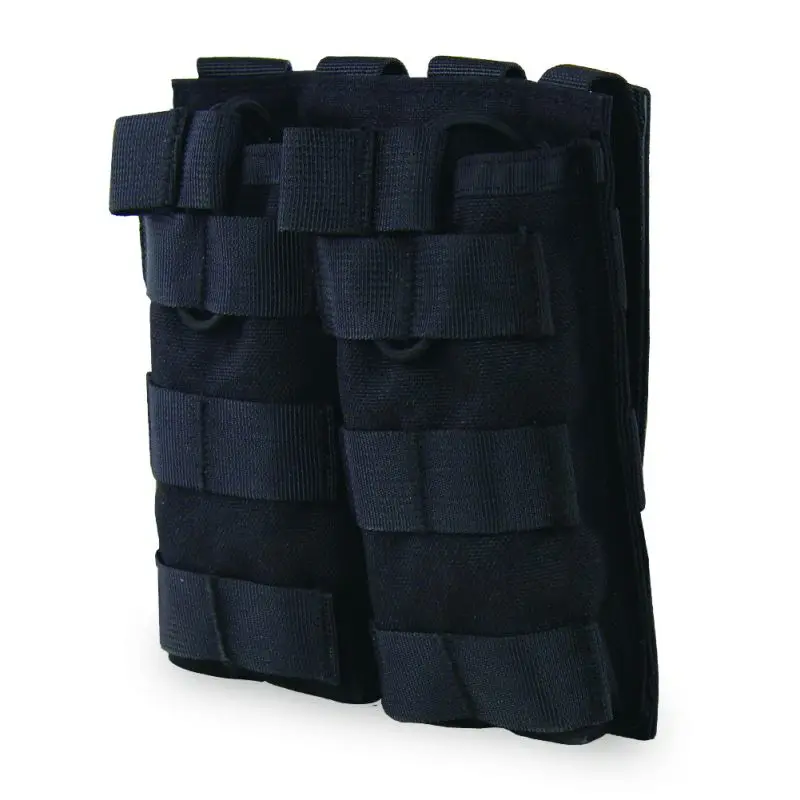 2 Тактический MOLLE двойной открытый Топ Mag мешок M4/M16 подсумок Военная Пейнтбольная Экипировка жилет аксессуар пакет YN01 - Цвет: 2