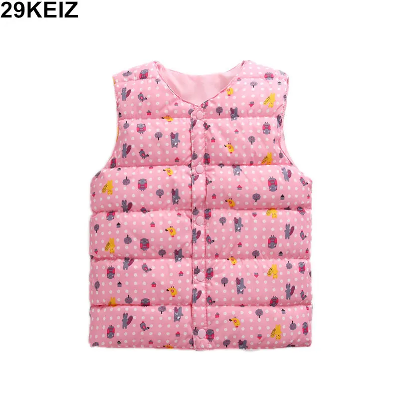 2018 мультфильм жилет для маленького мальчика осень-зима детская безрукавка и