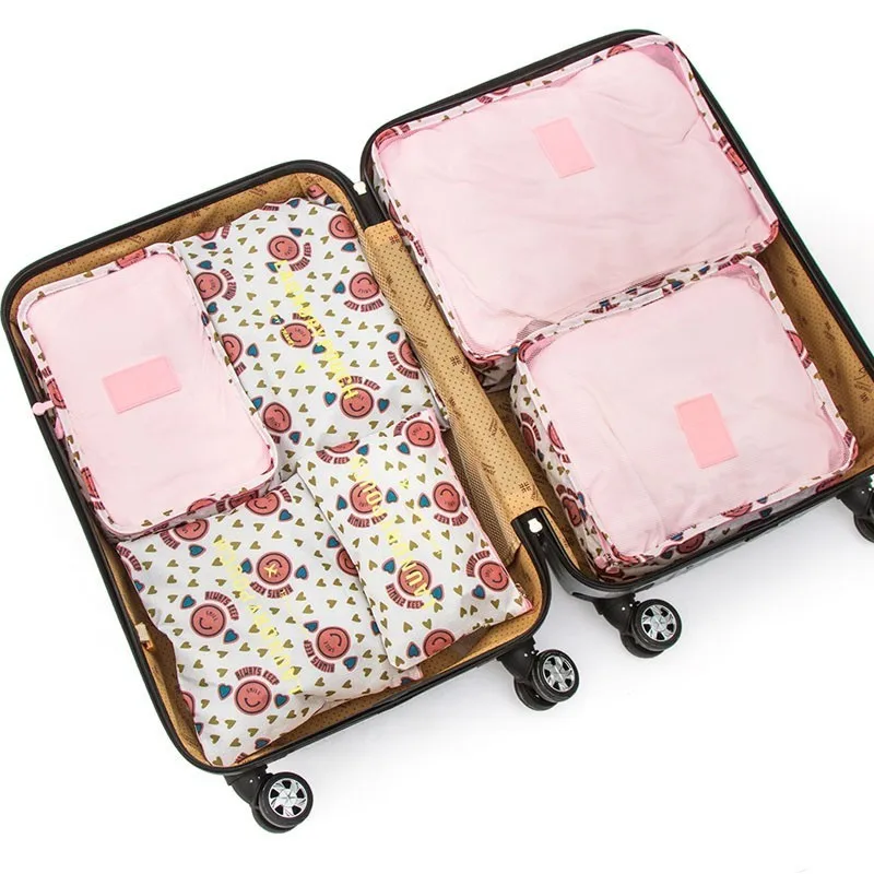 6 шт./компл. шкаф для нижнего белья обуви большой размер сумка багажа дорожная