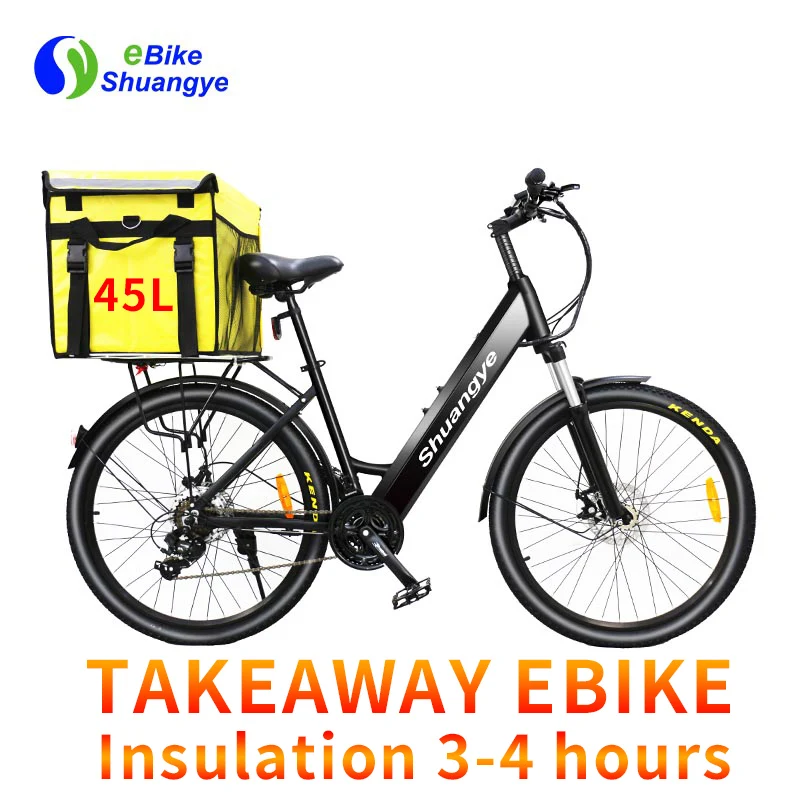 Большой радиус вынос Быстрая электрический велосипед Грузовой e-bike