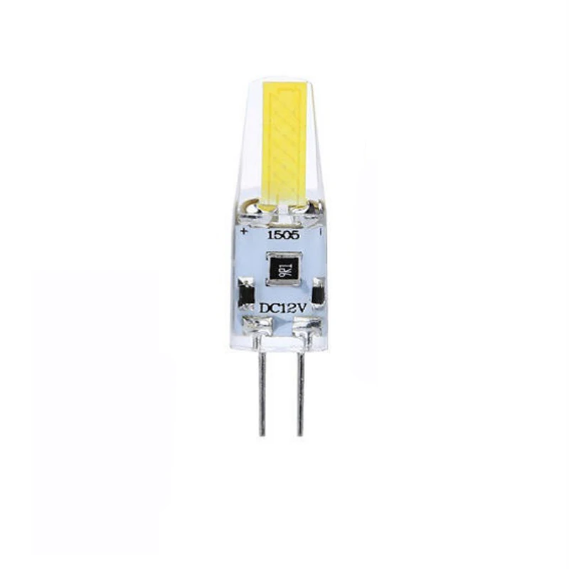 4W G4 1505 COB DC12V 400 500LM теплый белый или холодный естественный декоративный