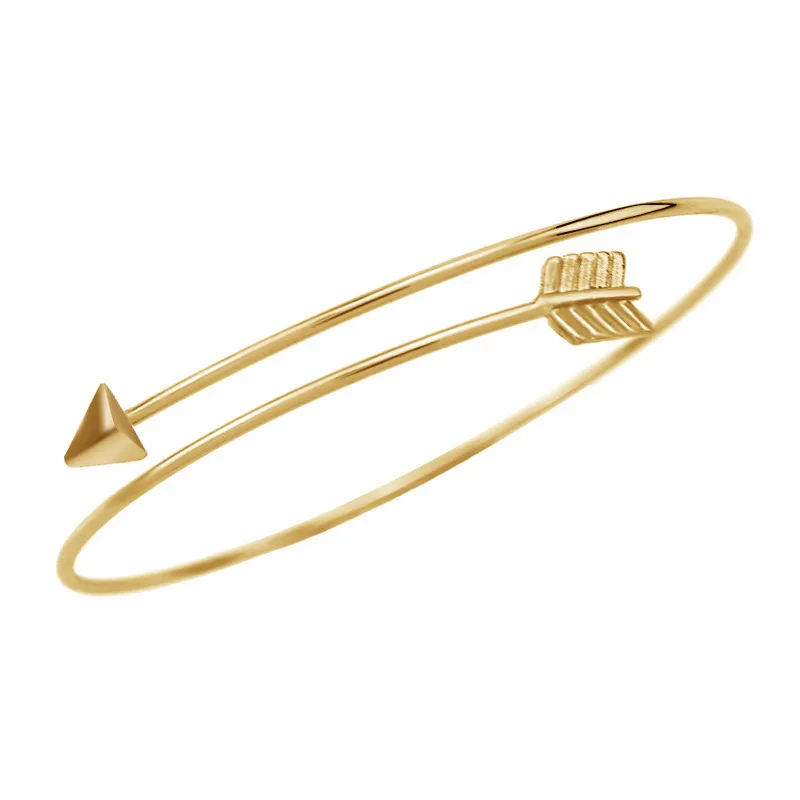 Shopify дропшиппинг новая мода для женщин сплав упрощенный Arrowhead Bagles регулируемые