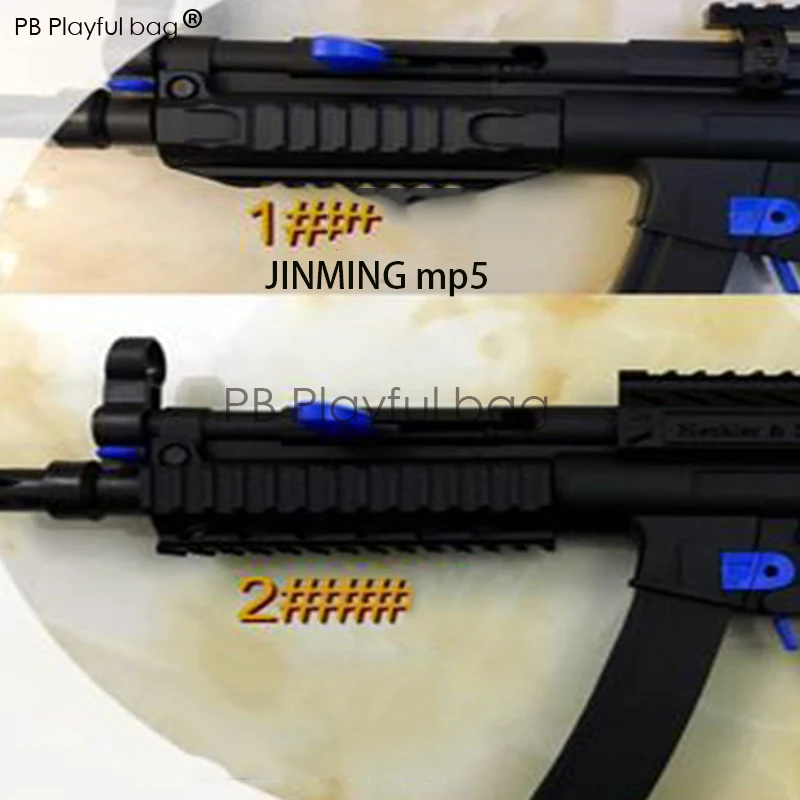 pb playful bag outdoor sports toys jinming mp5 fishbone special tacticals Guideway 3D parts good product cs equipment