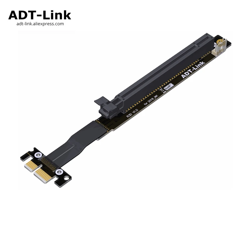 2018 новый дизайн Gen3.0 PCIe карта расширения 1x 16x адаптер графический переходник PCI E x1
