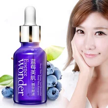 Маска для лица bioaqua Blueberry жидкость с гиалуроновой кислотой морщин старения чистая увлажняющая эссенция для отбеливания дневной крем масло H7JP