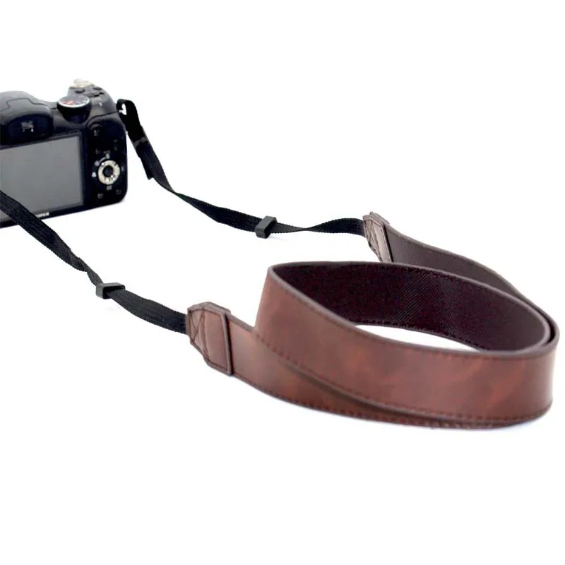 PCTC PU Leather Camera Belt Strap For SLR cameras Professional Shoulder (Coffee) | Электроника