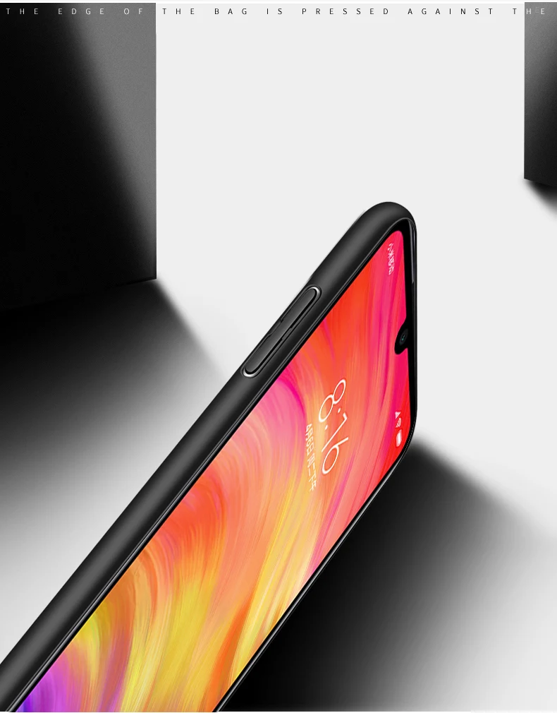 Чехол для xiaomi redmi note 7, MOFI redmi note 7 global PC, жесткий чехол на заднюю панель для redmi note7, полный Чехол, матовый чехол