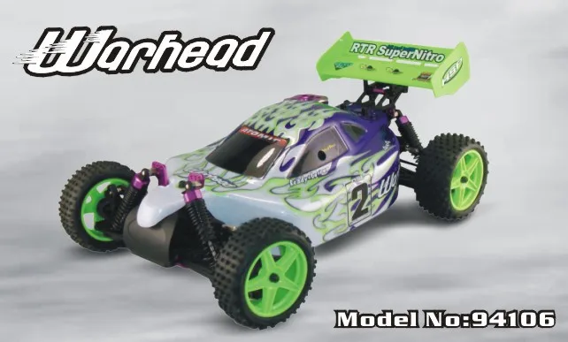 1/10 й Масштаб 4wd Nitro двигатель Внедорожник Багги (две скорости) игрушечный