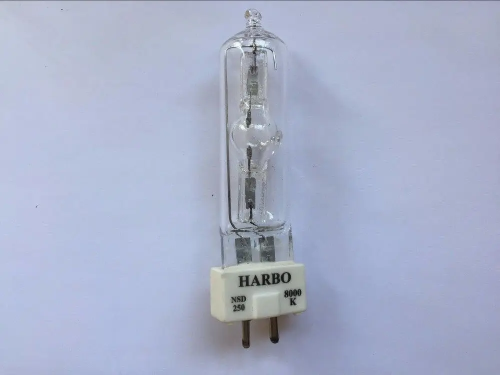 Сценическая Лампа MSD 250/2 MSD250W Watts 90V MSR лампа NSD 250W 8000K металлическая галогенная