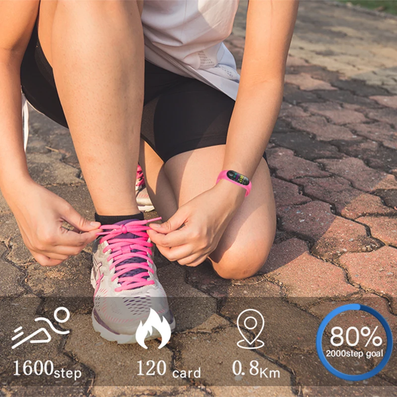 BANGWEI Smart Watch Women Heart Rate Blood Pressure Monitor Sport Wristband Waterproof Bracelet Fitness Tracker Pedometer | Наручные часы