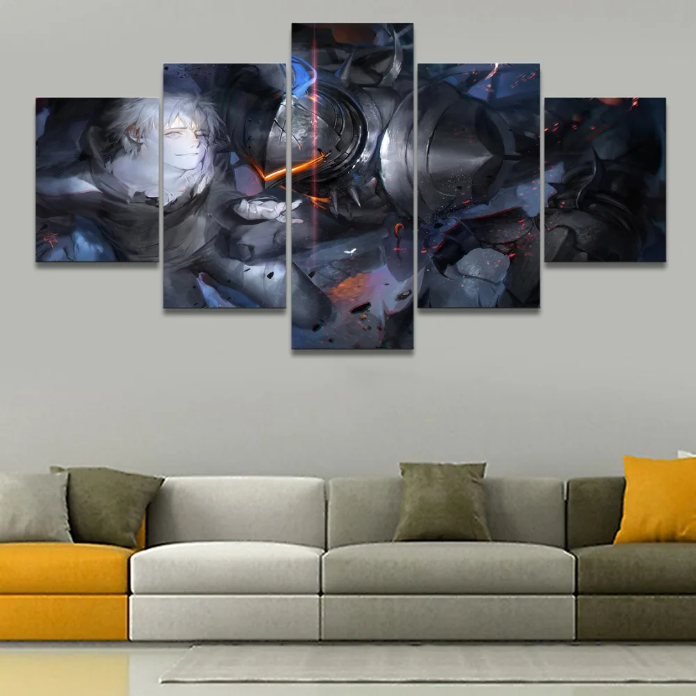 Модульная картина HD печатная Картина на холсте настенная художественная рамка 5