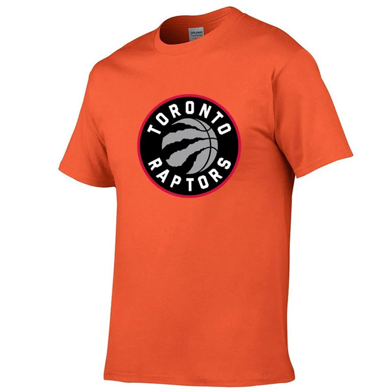 Мужская футболка с надписью Toronto Leonard Raptors Повседневная в стиле Харадзюку лето