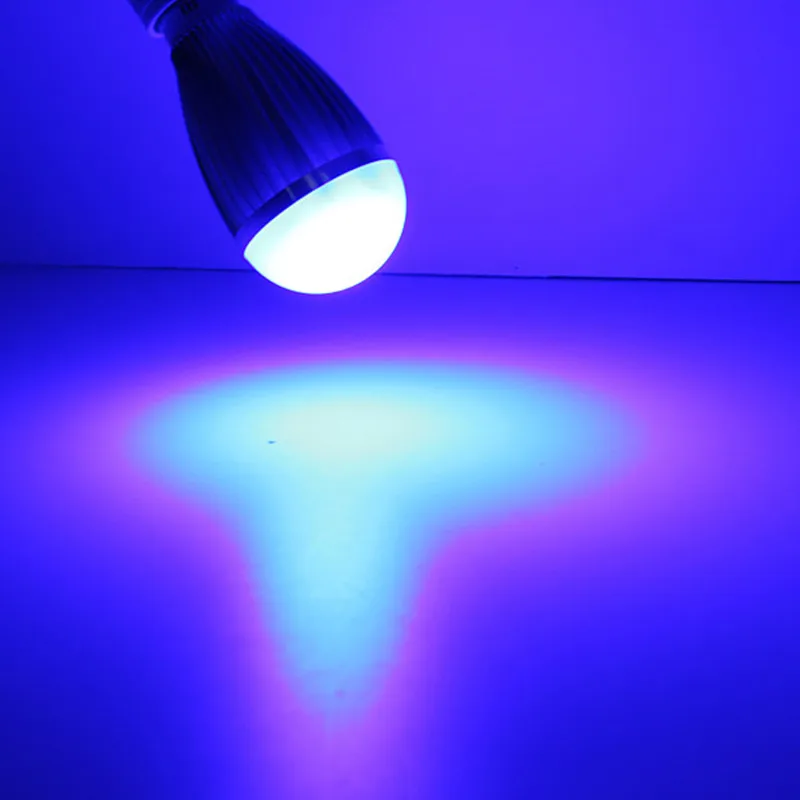 Fedex/DHL Бесплатная доставка 15 Вт E27 RGB Светодиодная лампа 16 цветов Изменение AC110V/220 В