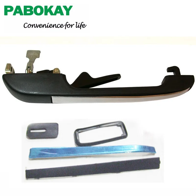 Наружная Левая и задняя дверная ручка 813839205B для AUDI 80 78 86 90 B2 84 87|rear door handle|door handleleft