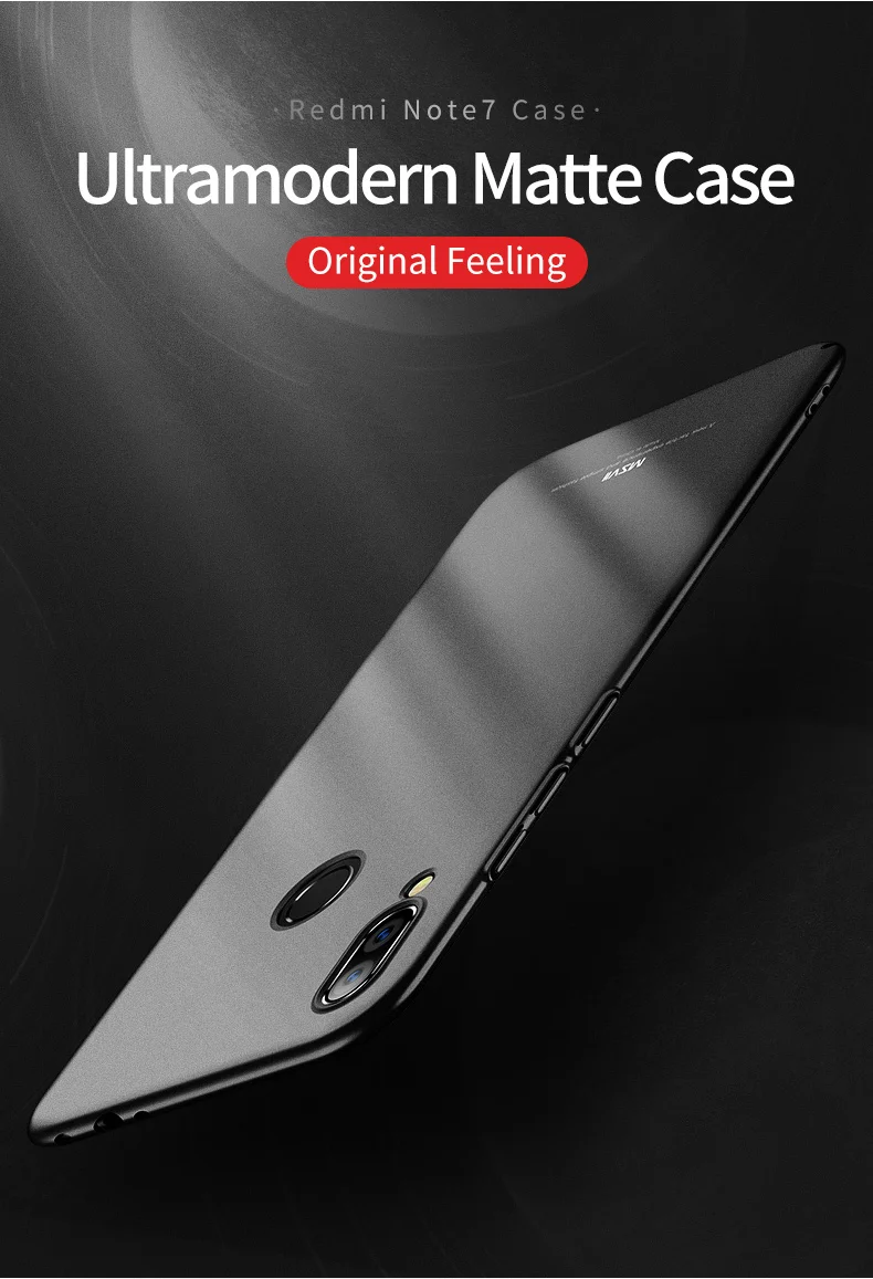 Redmi Note 8 чехол MSVII матовый чехол для Xiaomi Redmi Note 7 Pro Чехол Xiomi Note7 Global чехол для Xiaomi Redmi Note 8 Pro Чехол