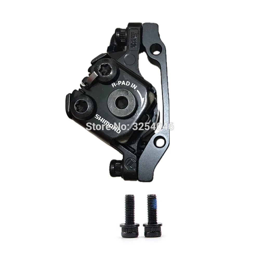 Shimano Tourney TX805 BR-TX805 механический дисковый тормозной суппорт с колодками обновление BR-M375 суппорта передние/задние/пара w/Винты - Цвет: Front only