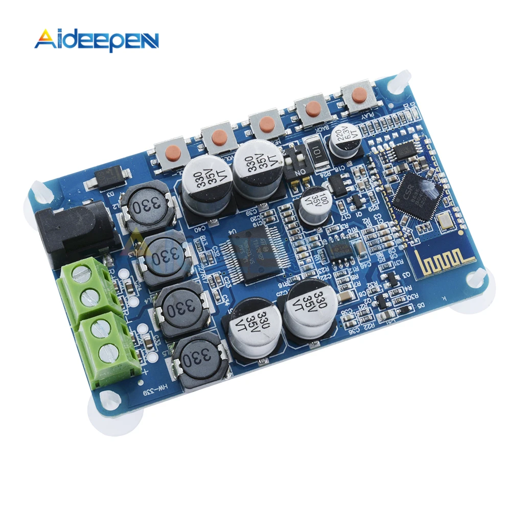 TDA7492P беспроводной Bluetooth 4 0 аудио приемник Цифровой 50 Вт + Плата усилителя 2 1