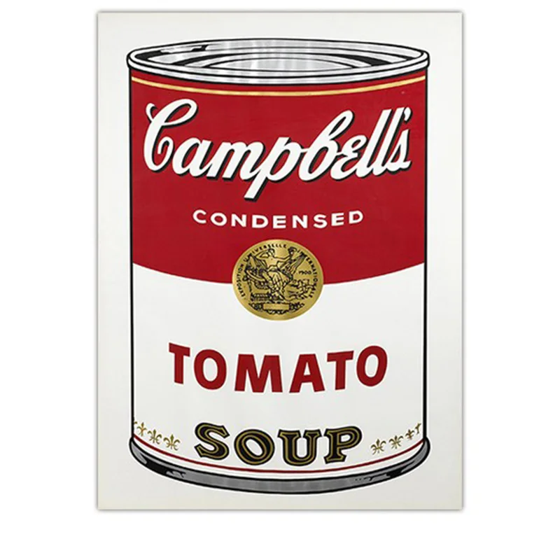 COSY MOMENT настенная художественная живопись Andy Warhol томатная лапша суп Абстрактная