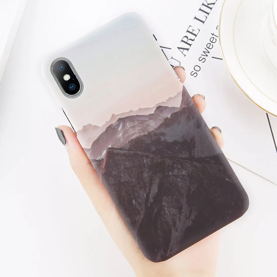 Чехол для телефона Moskado для iPhone 6 6s 7 8 Plus, чехол для iPhone X XS Max XR 7 8, жесткий пластиковый чехол s