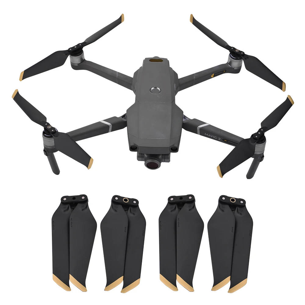 4 шт. Пропеллер для DJI Mavic 2 Pro Zoom 8743 пропеллер с низким уровнем шума быстросъемное