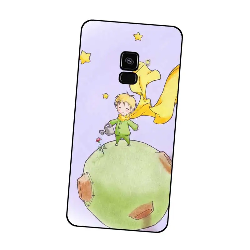 N435 The Little Prince Black Silicone Case Cover For Samsung Galaxy J2 J3 J4 J5 J6 J7 J8 Pro Plus Prime 2018 2017 |