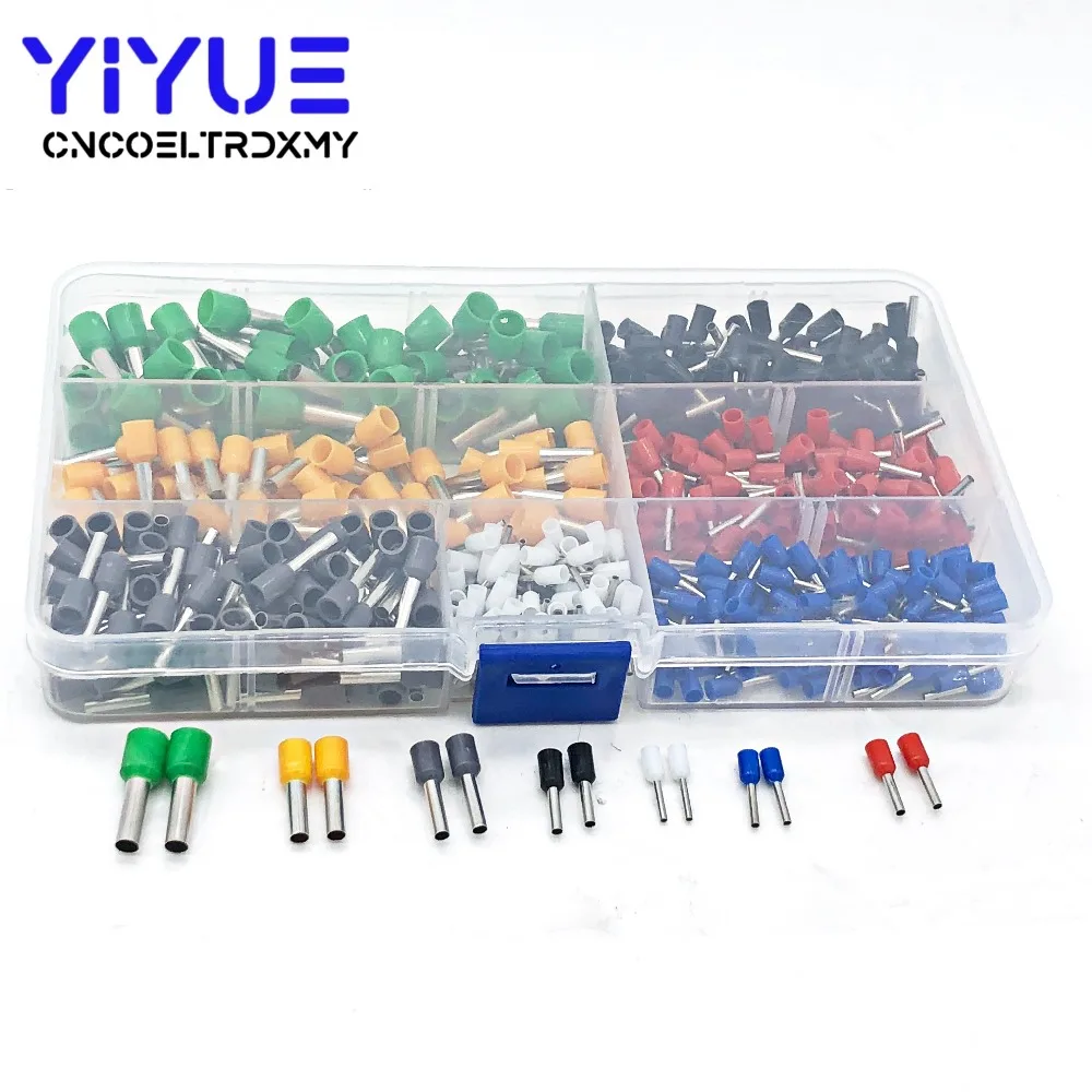 ОБЖИМНАЯ трубка для медного провода 600 шт. соединитель лопатка изолированный